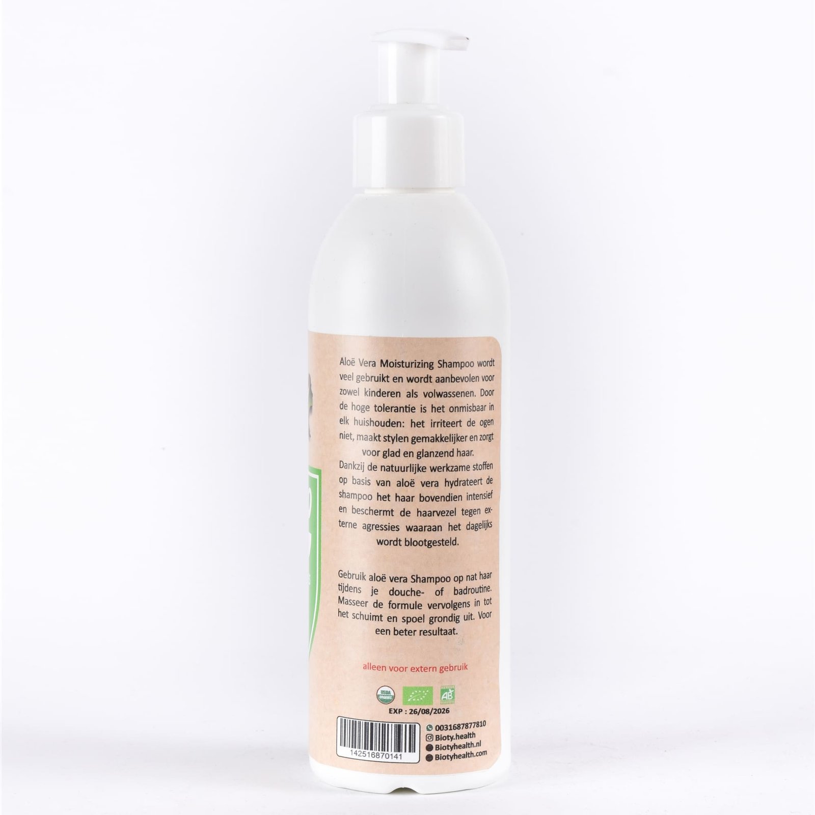 Aloe Vera Shampoo – 200ml | Sulfate & Paraben Free - Image 2