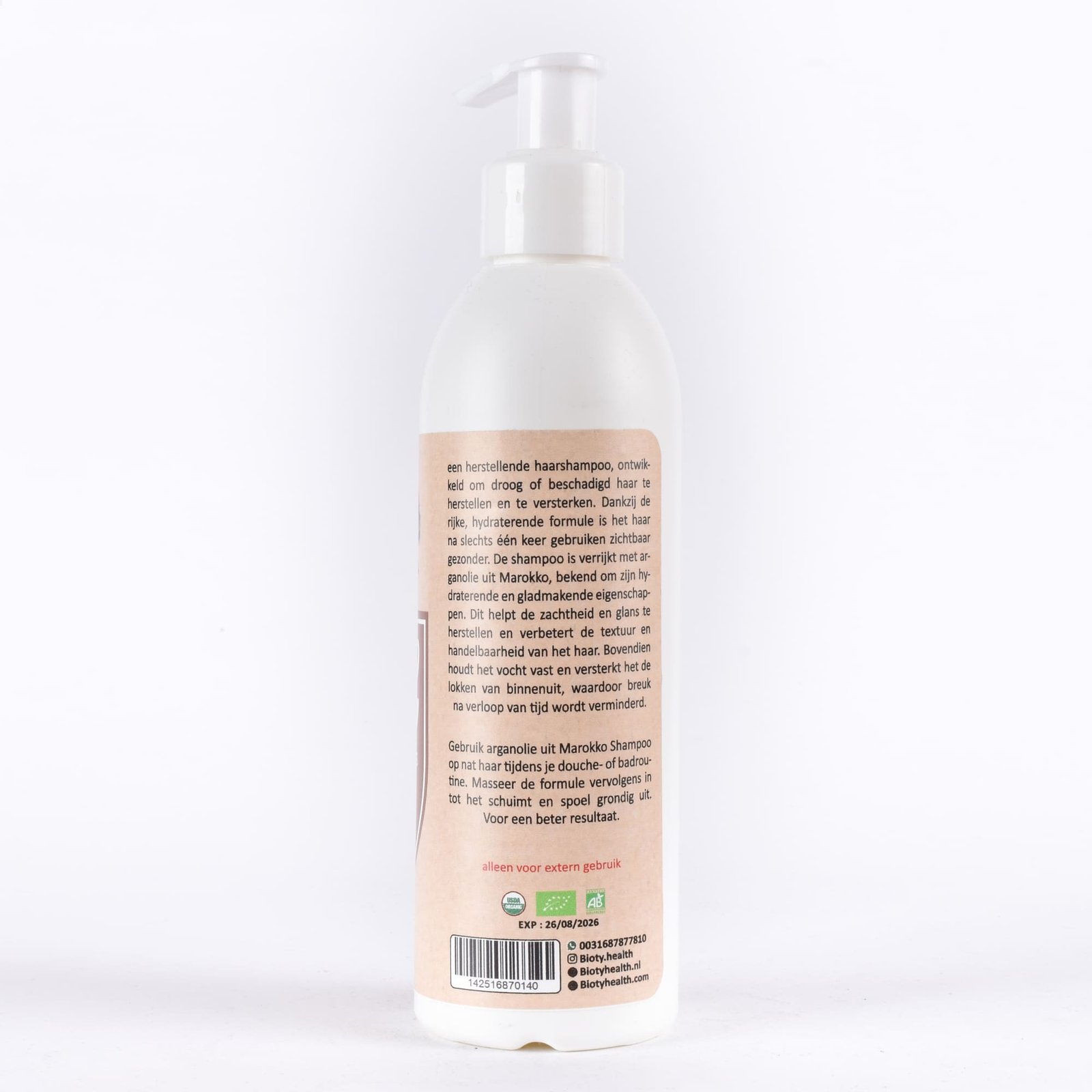 Argan Shampoo – 200ml | Sulfate & Paraben Free - Image 2